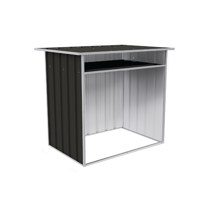 Absco Sheds 1.22 x 0.87 x 1.15m Monument Wood Store Cover