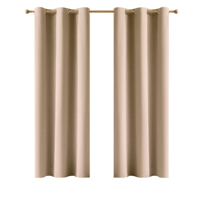 Claremont Ori Eyelet Blockout Natural 120X223cm