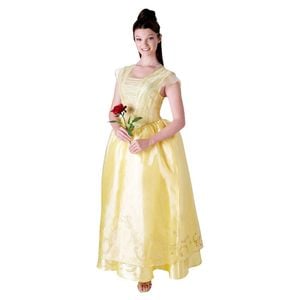 Disney Belle Live Action Deluxe Adult Womens Dress Up Costume Outfit Size L