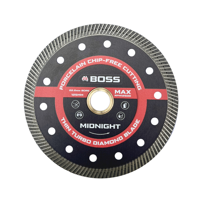 DTA 125mm Boss Midnight Diamond Blade