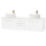 CIBO 1500mm White Finer Wall Hung Bathroom Vanity