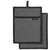 Ladelle Eco Recycled Charcoal Pot Holder - 2 Piece (S)