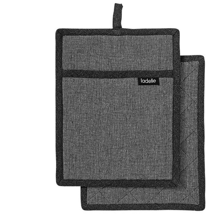 Ladelle Eco Recycled Charcoal Pot Holder - 2 Piece (S)