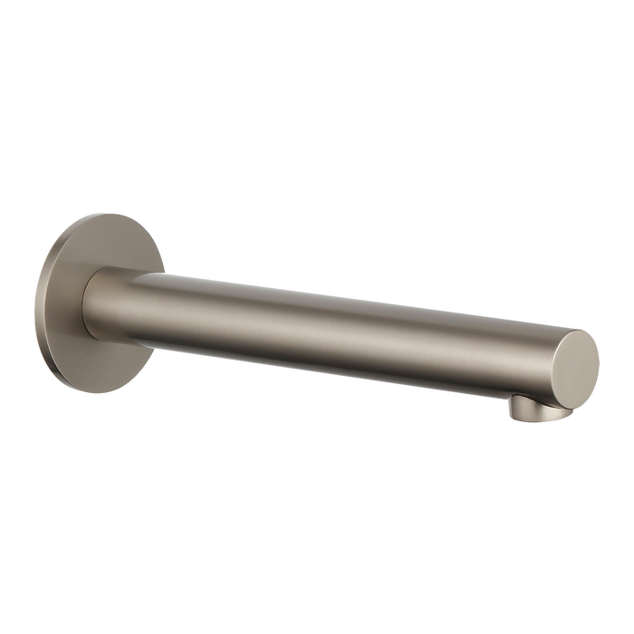 Mondella Resonance Brushed Nickel Straight Bath Spout