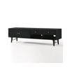 Modern Furniture RANIA Entertainment TV Unit 170cm - Black Ash