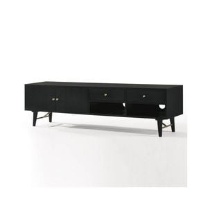 Modern Furniture RANIA Entertainment TV Unit 170cm - Black Ash