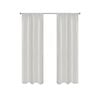 Smart Home Products 190 x 220cm Urban Pencil Pleat Room Darkening Curtain - 2 Pack - Linen
