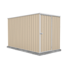 Absco Sheds 1.52 x 3.00 x 1.80m Classic Cream Basic Single Door Garden Shed