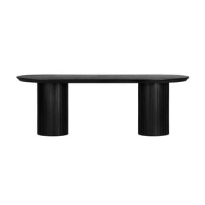 Vanessa Marty 220cm Oval Dining Table Black