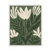Artey | Simple Petals II - Stretched Canvas - Stretched Canvas - 80 x 100cm