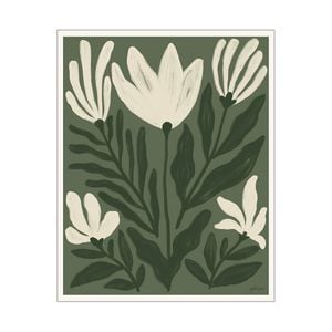Artey | Simple Petals II - Stretched Canvas - Stretched Canvas - 80 x 100cm