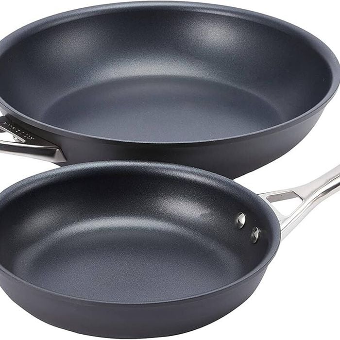 Pyrolux HA+ Induction 2-Piece Non-Stick Fry Pan/Skillet Set 20 cm & 28 cm in Black