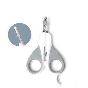 Pakeway Pet Cat Nail Clippers/Trimmer w/ Bent Head - Grey