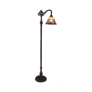 G&g Chandell Edwardian Tiffany Floor Lamp