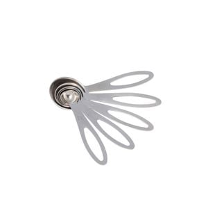 5pc Cuisena Stainless Steel Measuring Spoons Baking Utensil Set