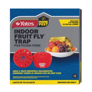 Yates Home Pest Indoor Fruit Fly Trap - 2 Pack