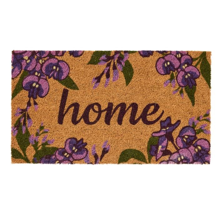 Madras Link 40 x 70cm Coral Pea Home Coir Mat