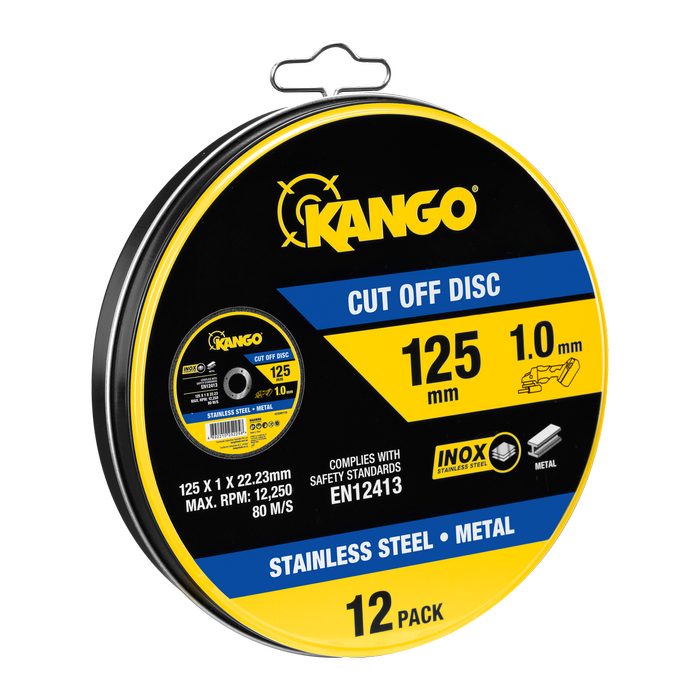 Kango 125mm Metal Cut Off Discs - 12 Pack