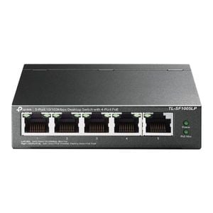 Tp-link Tl-sf1005lp 5-port 10/100mbps Unmanaged Desktop Switch With 4-port Poe