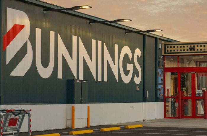 exterior image of bunnings store 