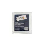 Paint Partner 2.6 x 3.6m Clear Plastic Drop Sheet - 8 Pack