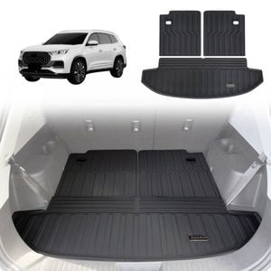 AUSGO Boot Liner for Chery Tiggo 8 Pro Max 2024-Onwards 3-Piece Set Cargo Trunk Mat Boot Mat