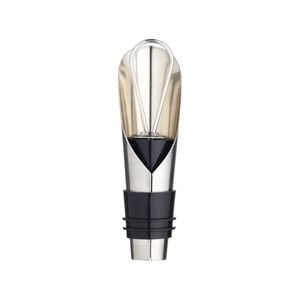 Barcraft Stainless Steel Wine Pourer W/Removable Stopper