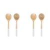 2x Ladelle Chelsea Mango Wood Salad Servers Spoon/Fork Kitchen Serving Set