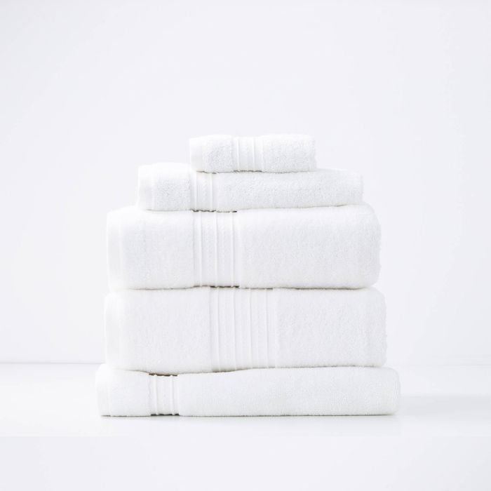 5pc Renee Taylor Brentwood 650GSM Low Twist Towel Set Bright