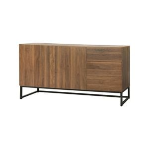 Levede Adjustable Buffet Sideboard Shelf 138CM Walnut