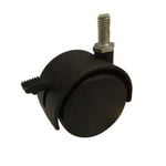 Move It 50mm 5/16" Threaded Hooded Furniture Castor With Brake - 2 Pack