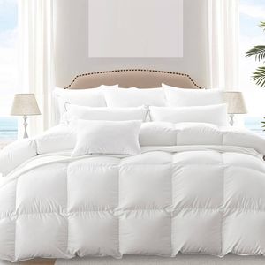 DreamZ Queen Quilt Goose Down Feather Doona Winter Summer Cotton Cover