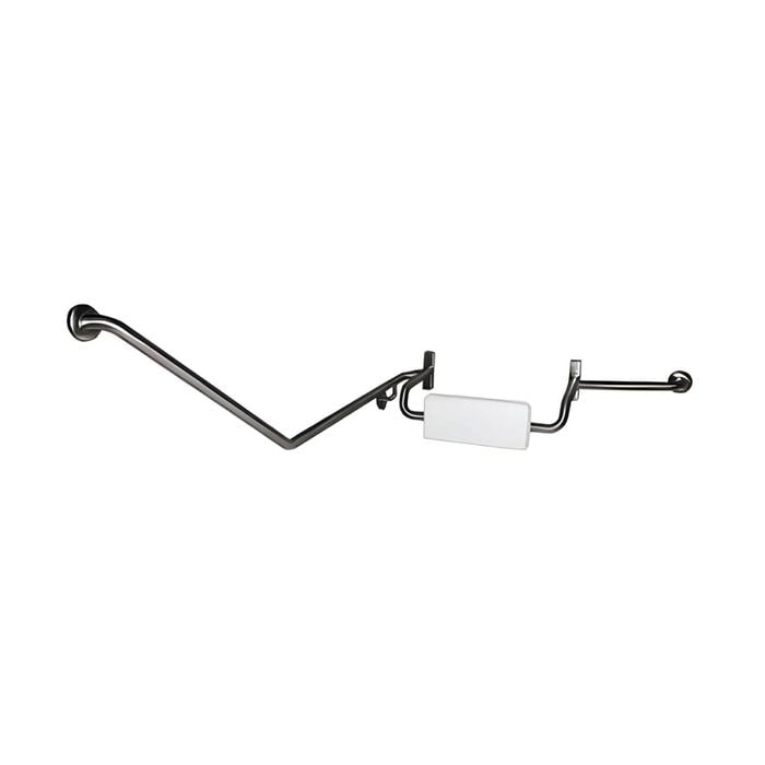 3monkeez 834 x 700mm Back Rest And Grab Rail - Left Hand 