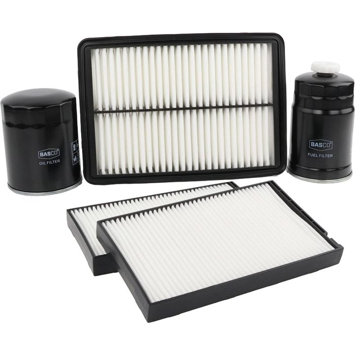 Oil Air Fuel Cabin Filter Kit For Hyundai Iload Tq 2.5l Diesel D4cb 2008~2021