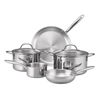RACO Steel Essentials Stainless Steel Induction 5 Piece Cookware Set