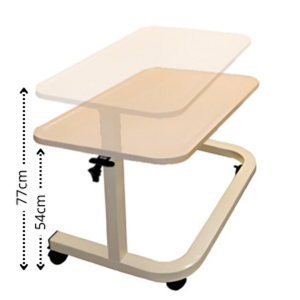 Safety and Mobility Ultra Low Floorline Over Bed Table Beechwood