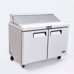 Atosa 2 Door Sandwich Prep Table Refrigerator 1530 Mm Msf8303
