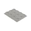 Surface Gard 13mm Clear Round Rubber Bumper - 12 Pack