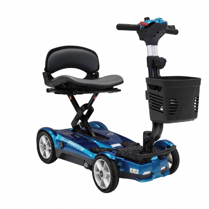 Cubro® Blue Freestyler® Folding Mobility Scooter