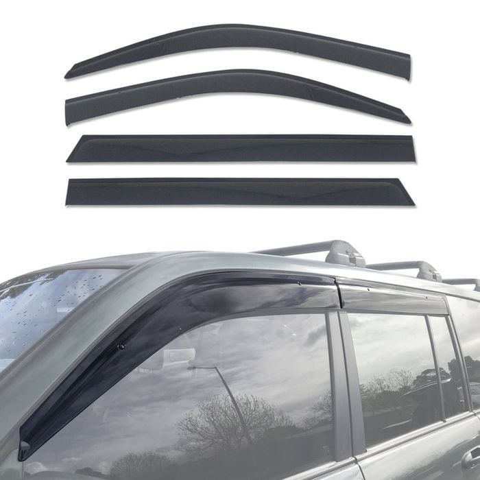 AUSGO Injection Weathershields for Toyota Land Cruiser 100 105 Series LC100 LC105 1998-2007 Weathershields Window Visors