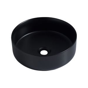 Mondella 365 x 365mm Black Matte Resonance Round Basin