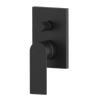 Mondella Matte Black Rococo Bath/Shower Diverter Mixer