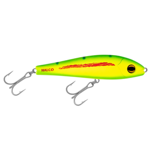 Halco Slidog 125mm Stickbait Hard Body Fishing Lure H89 Lumo