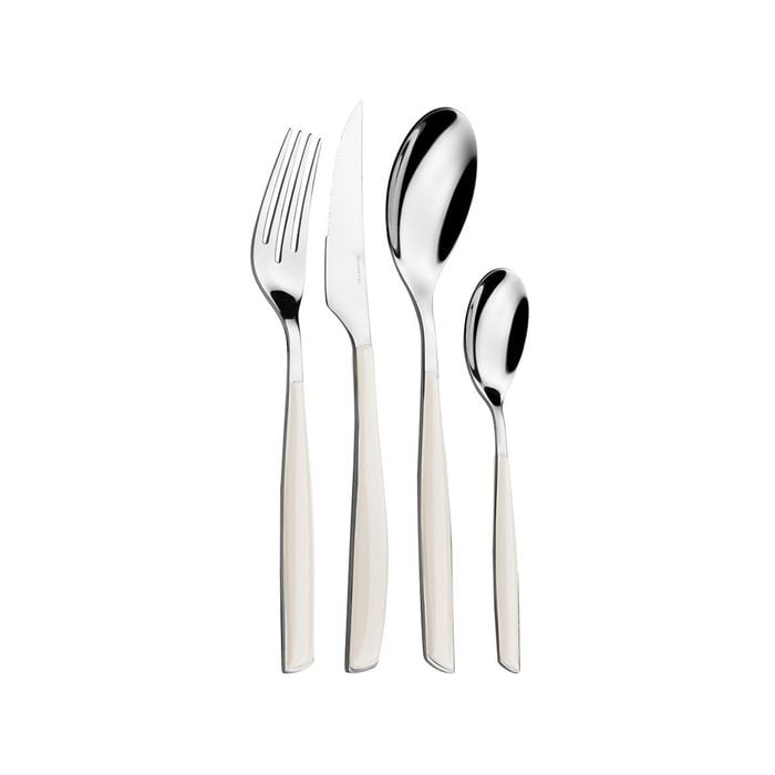 Bugatti Glamour 24pc Cutlery Set - Ivory