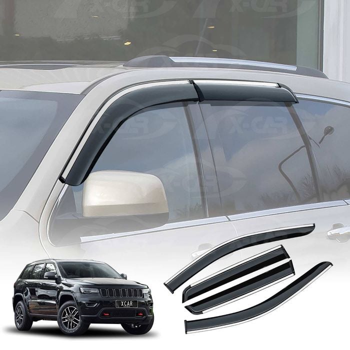 Weathershields for Jeep Grand Cherokee 2011-2021 Weather Shields Wind Deflectors Window Visor