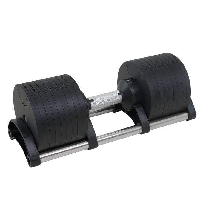 Powertrain Eon Dial Up 45kg Adjustable Dumbbell - Black