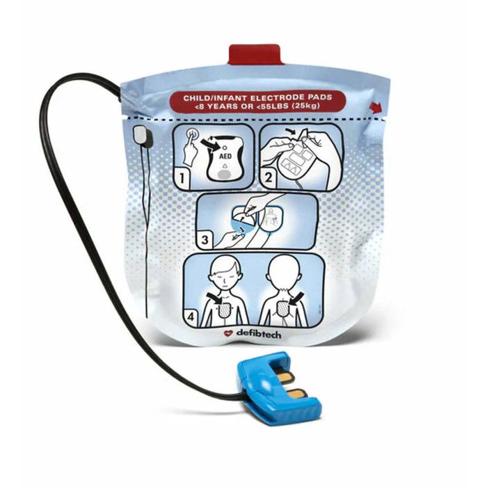 Defibtech Pediatric Defibrillation Pads - (Lifeline VIEW/ECG/PRO only)