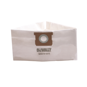 DeWALT 45-60L Fine Dust Bag Wet And Dry Vacuum Accessory - 3 Pack