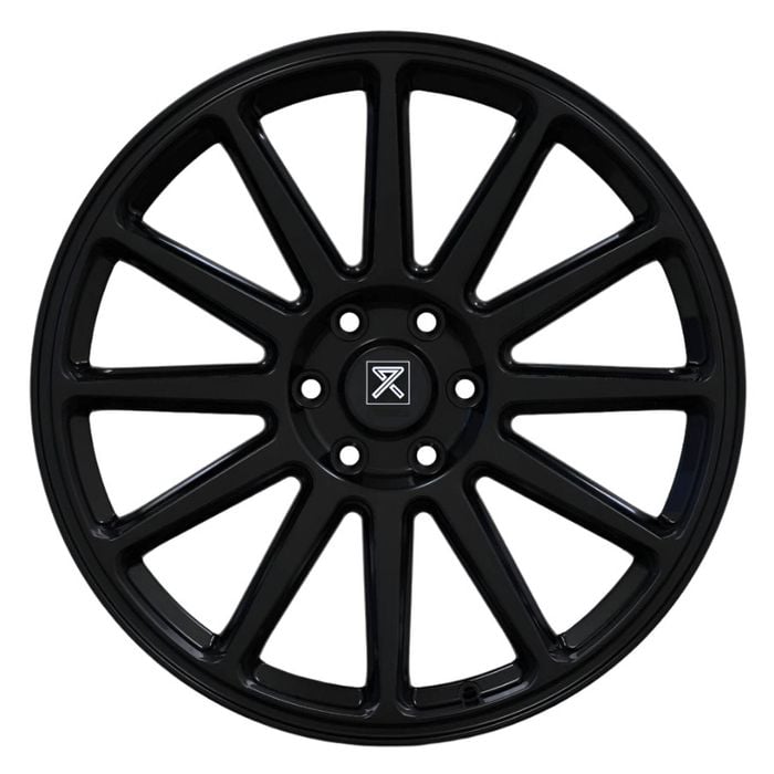 Navis Novus – 20″ Gloss Black Finish 8.5J 6×120 Alloy Wheels – Load Rated