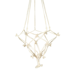 EDEN 110cm Cotton Macrame Hanger With Tassels